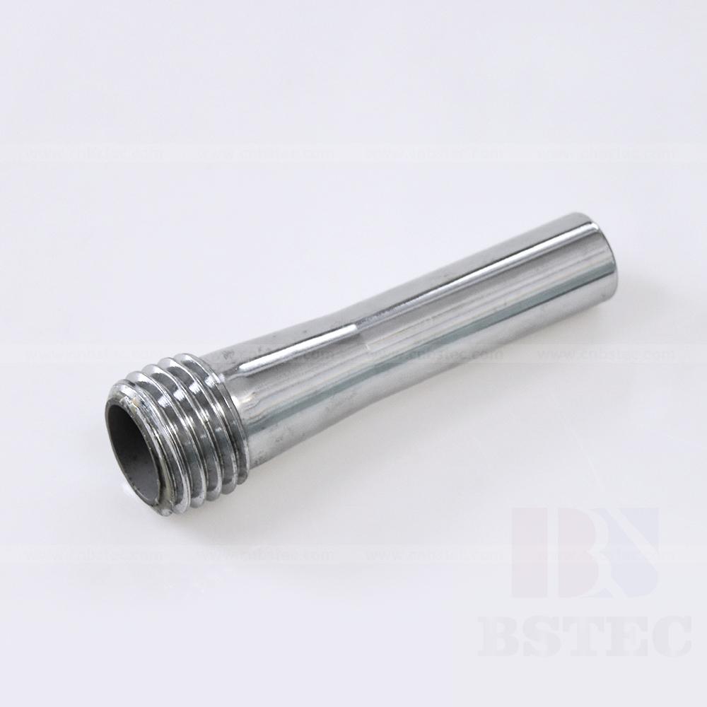 Tungsten Carbide Long Venturi Nozzle Coarse Thread With Steel Jacket