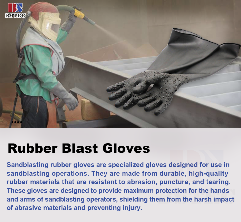 Rubber Blast Gloves Rubber Blast Gloves
