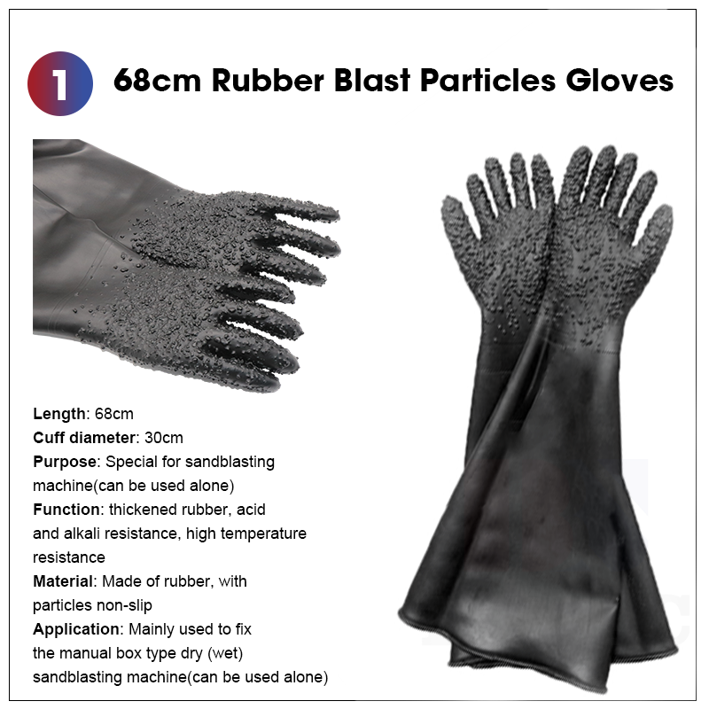 Rubber Blast Gloves Rubber Blast Gloves