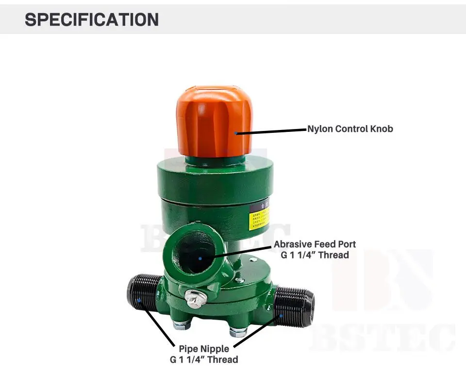 Abrasive Metering Valve