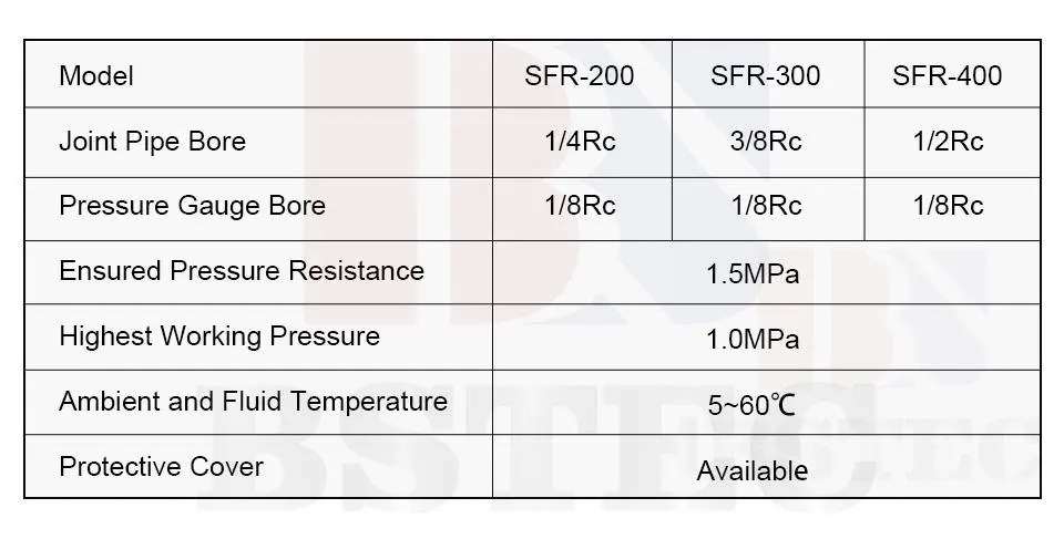 Moisture Separator SFR Series