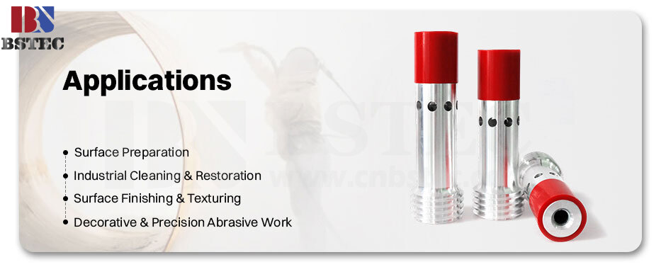 Long Venturi Nozzle Coarse Thread Double Inlets with Al Jacket Long Venturi Nozzle Coarse Thread Double Inlets with Al Jacket