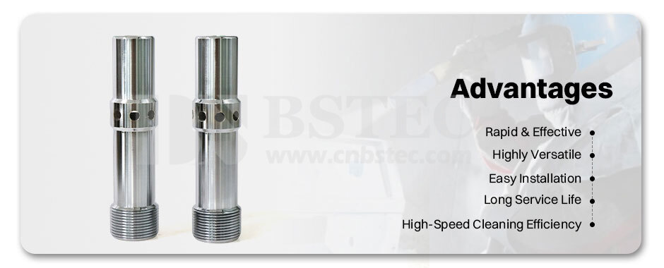 Long Venturi Nozzle Fine Thread Double Inlets with Steel Jacket Long Venturi Nozzle Fine Thread Double Inlets with Steel Jacket